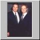 11/98 Burbank, CA. E.L. with David Hyde Pierce ("Frasier") at NBC.