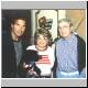 July 4, 2001.  E.L. with client Cynthia Gershman of the Gershman Foundation and Army Archerd, Variety Senior Columnist.